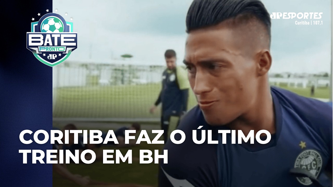 Coritiba faz o último treino em BH
