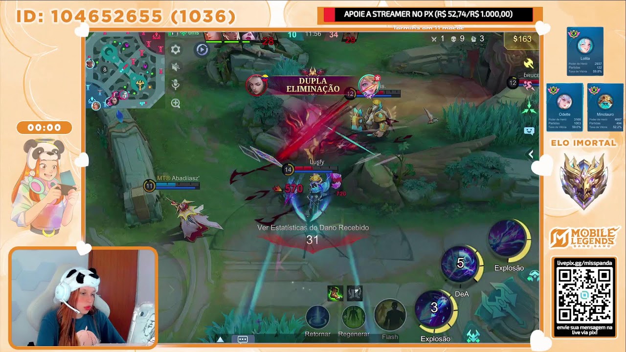 🔥 LIVE STREAM MOBILE LEGENDS – TOP BR GAMEPLAYS🔥