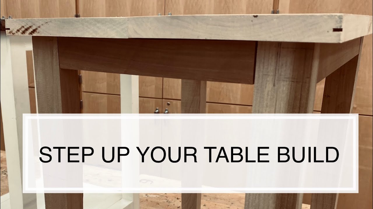 Build Better Tables: Mortise and Tenon Joinery