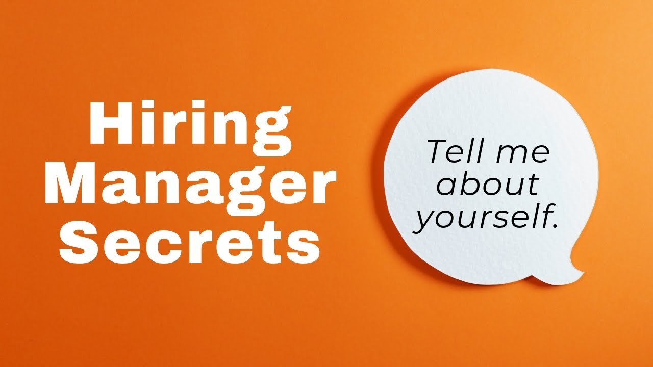 How to Answer - Tell Me About Yourself - for data analysts