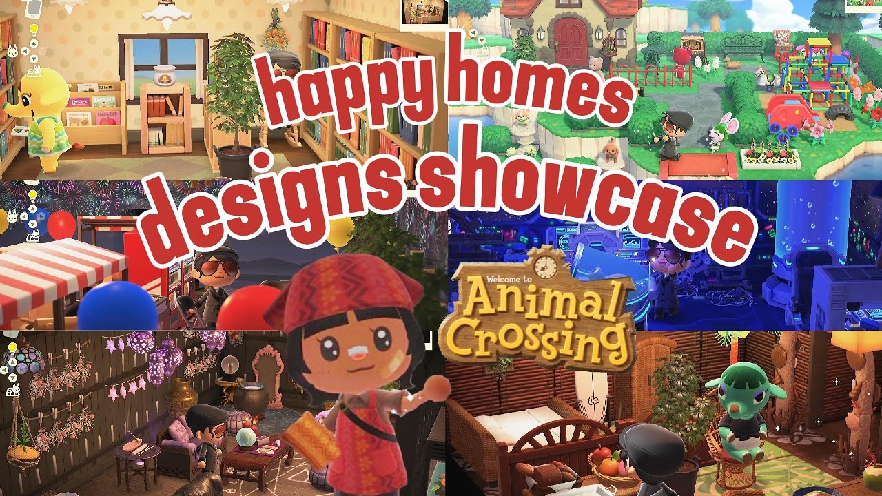 let me show you my masterpieces | ACNH Happy Homes Designs Showcase #1 | [CC] Closed Captions