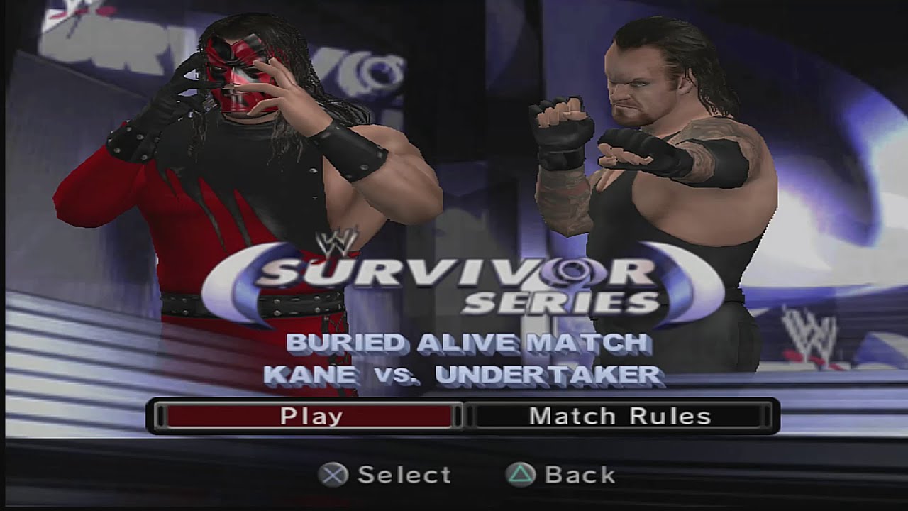 WWE SmackDown! vs. Raw 2006 | Kane vs. Undertaker | Buried Alive