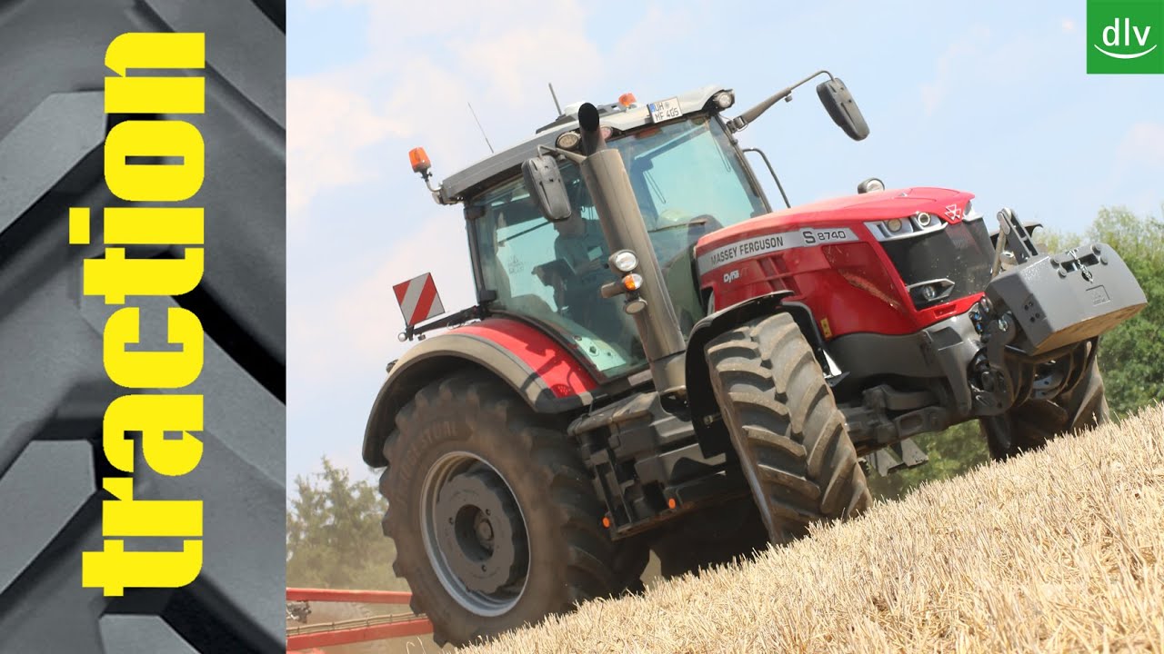 Massey Ferguson 8740 S Dyna-VT im traction Erstkontakt