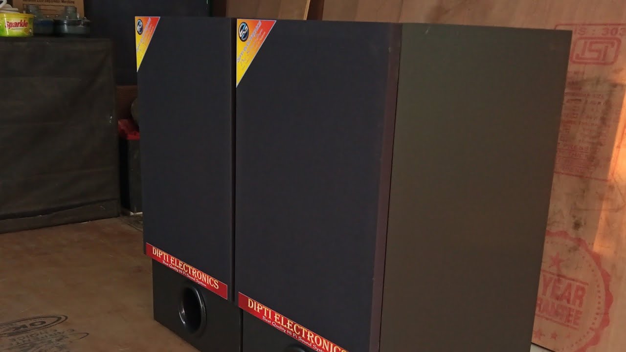 How to make 10inch speaker box| DIY 10inch speaker box| Sound Box Cabinet