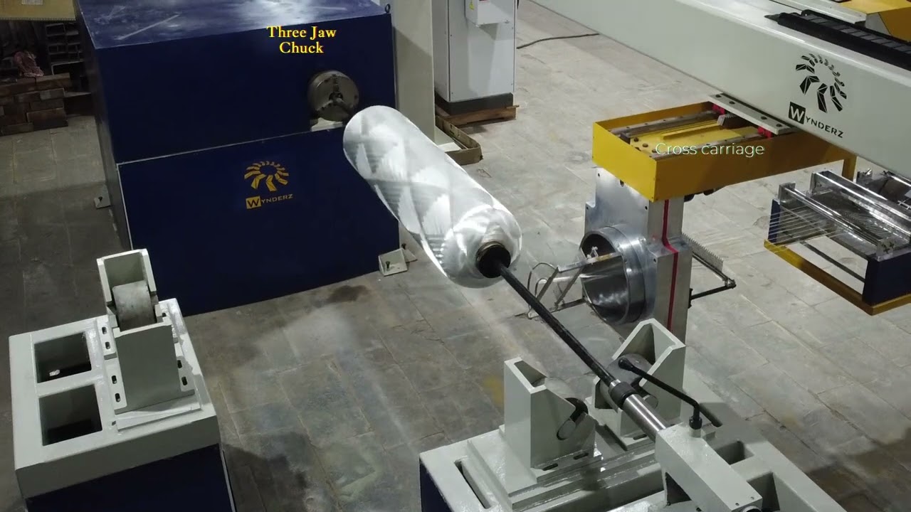 Filament Winding Machine - RO - Pressure Vessel - Tank Winding  - 9676543322