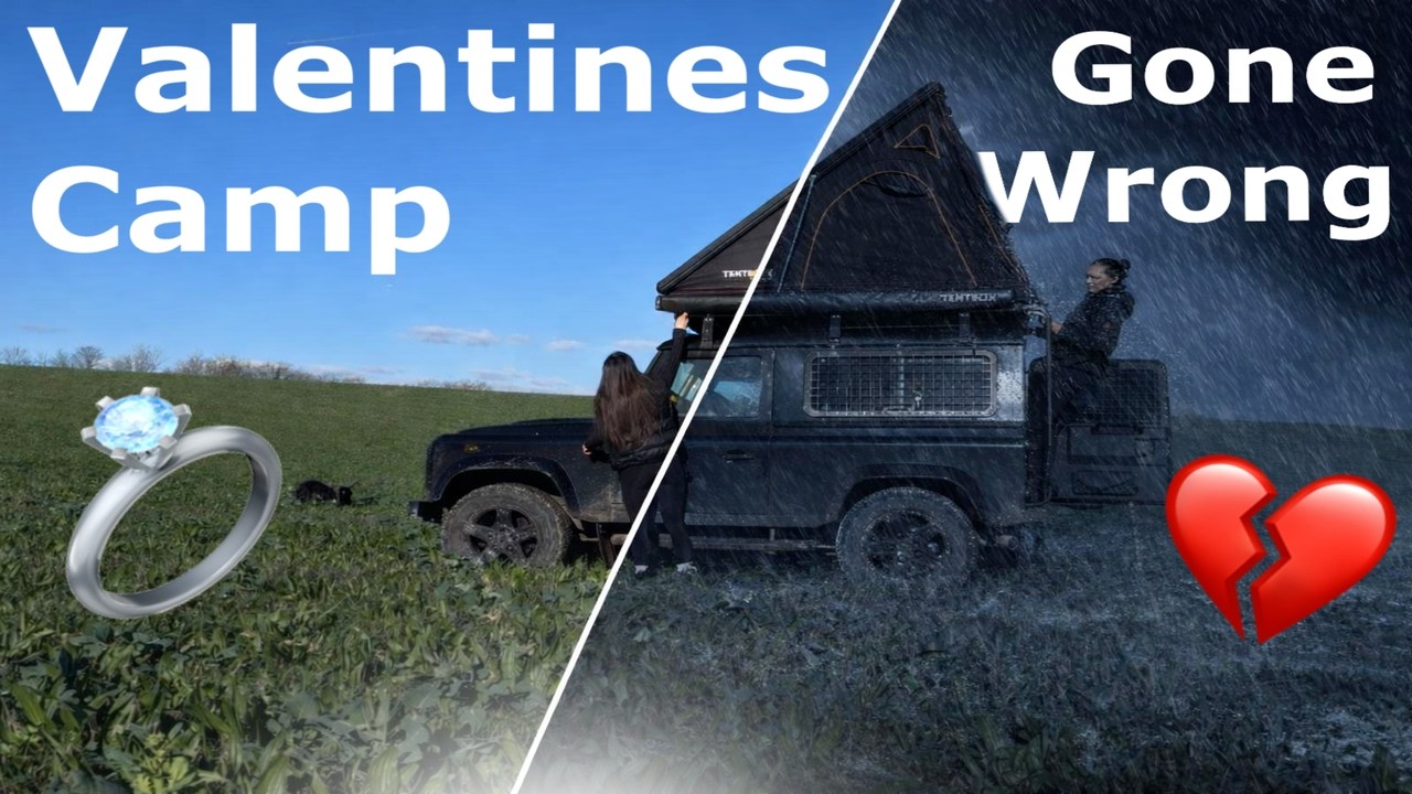 Valentines Camp Gone Wrong! Puppies First Trip.