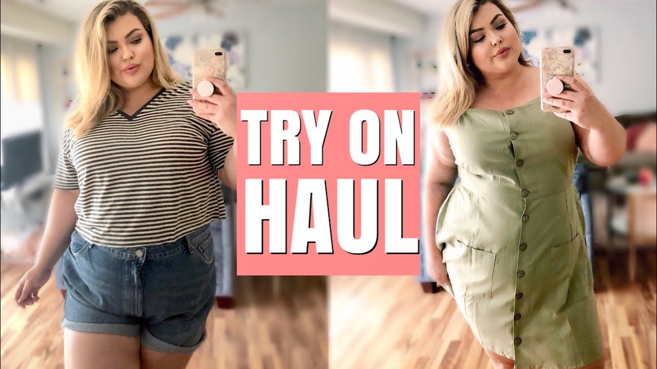 SUMMER PLUS SIZE HAUL + TRY ON | ASOS CURVE & LUCKY BRAND