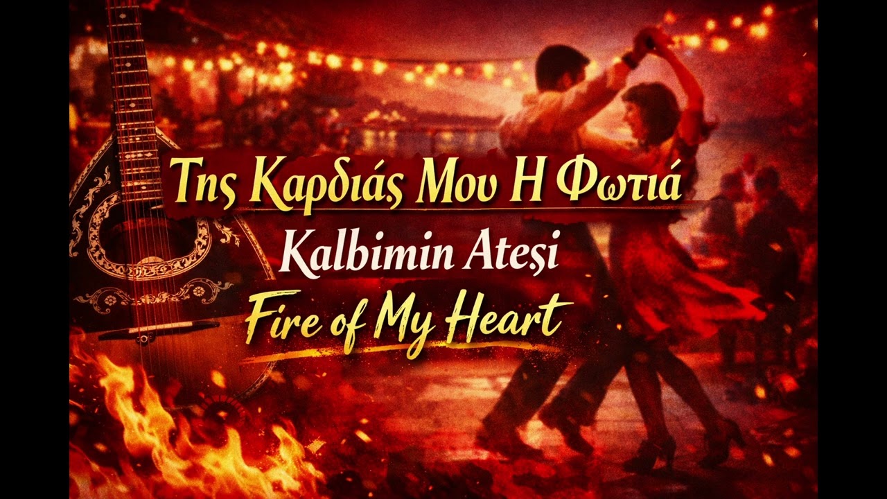 Της Καρδιάς Μου Η Φωτιά – Kalbimin Ateşi – Fire of My Heart | Greek Laiko Dance Song 2026