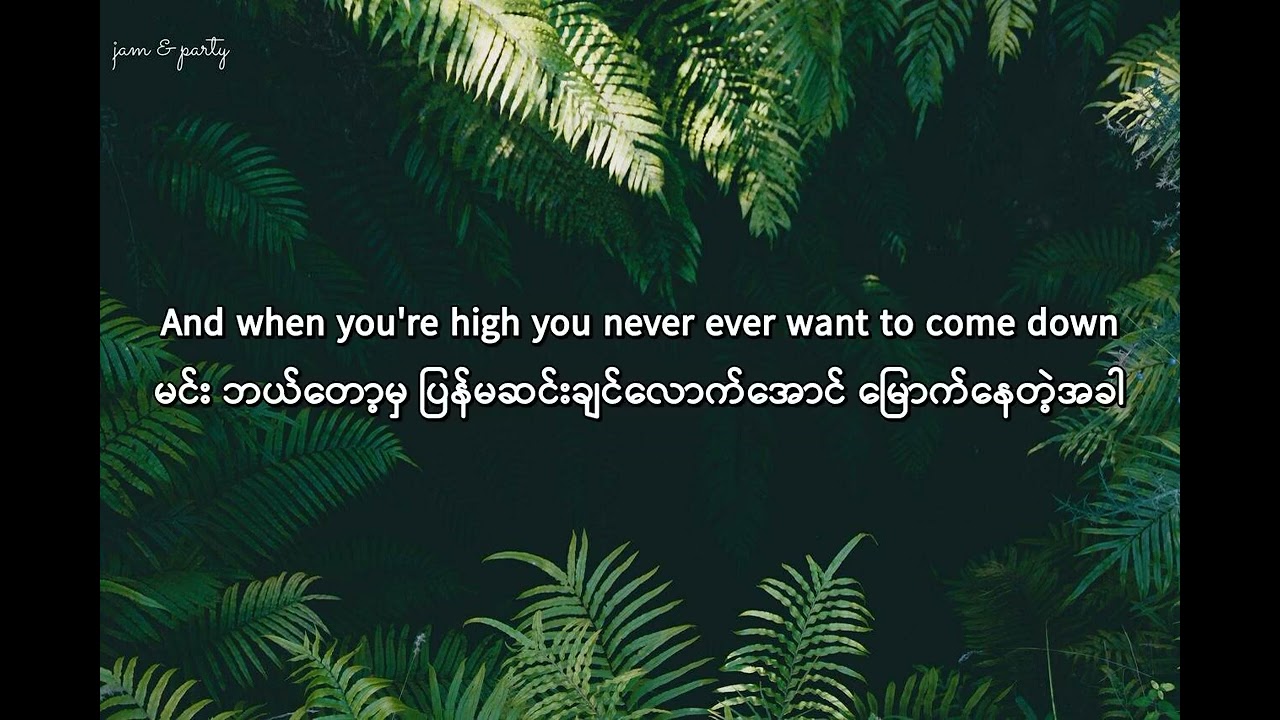 Welcome to the jungle - Guns'N Roses// Myanmar Subtitles [ Lyrics Video ]