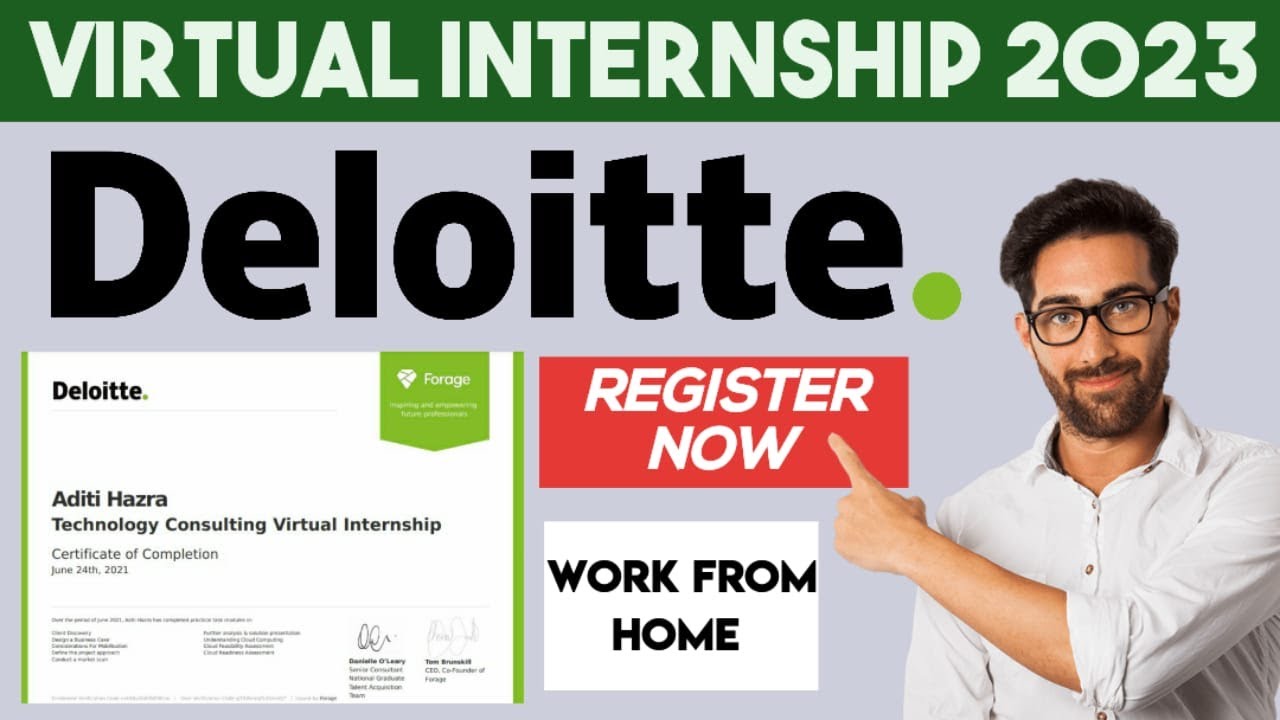 Deloitte Online Internship with Certificate | Learn Coding | What is Data Analytics | Cyber Security