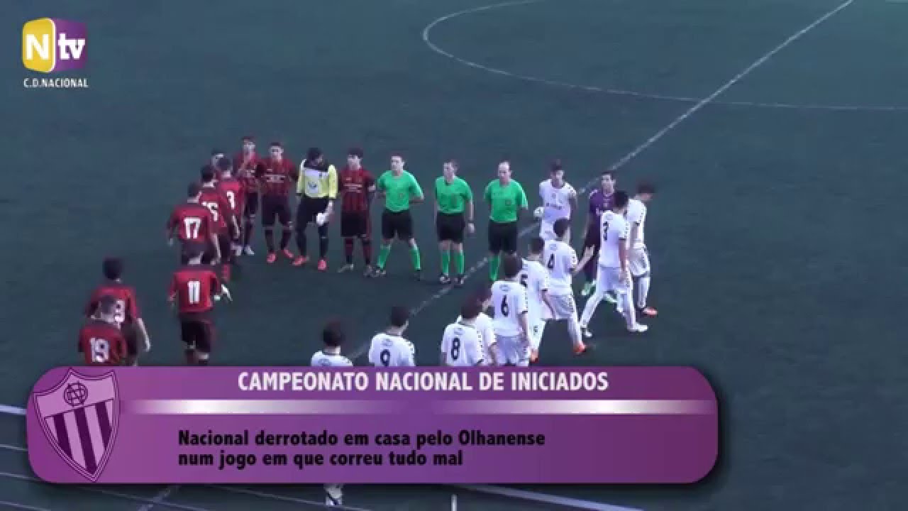 Iniciados derrotados pelo Olhanense