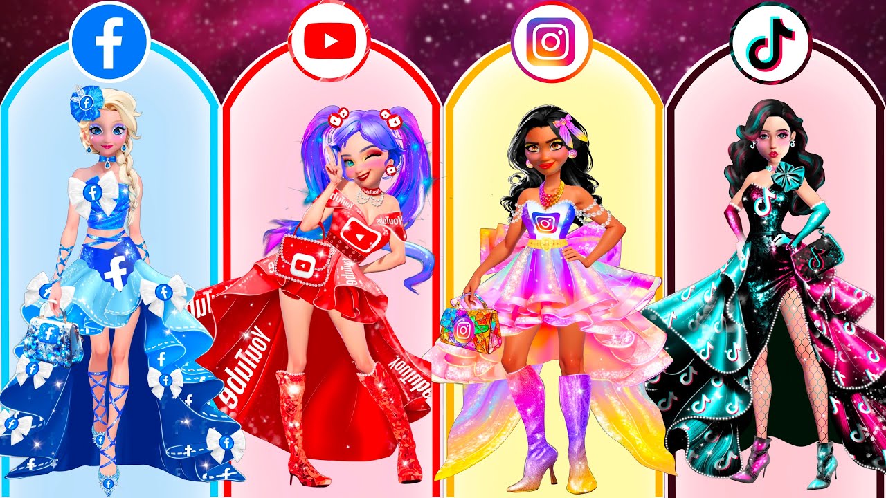 What's the BEST Prom Dress Social Media Trend for Elsa, Ladybug & Moana? | Style wow