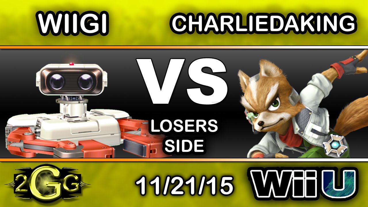 2GGardena (Soft Opening) &ndash; PC | WiiGi (ROB) Vs. A2 | CharlieDaKing (Fox) Losers Side - Smash Wii U