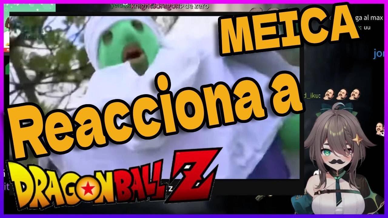 🤣 Meica reacciona a Dragon Ball Z ⚡ ¡La Saga de Cell en 5 minutos!