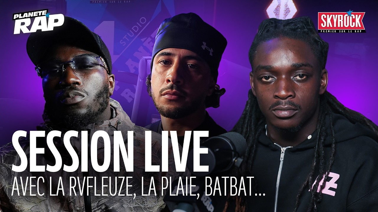 SESSION LIVE avec La Rvfleuze, Batbat, KSPI, Shipeur, La Plaie & Ziyas ! #Plan&egrave;teRap