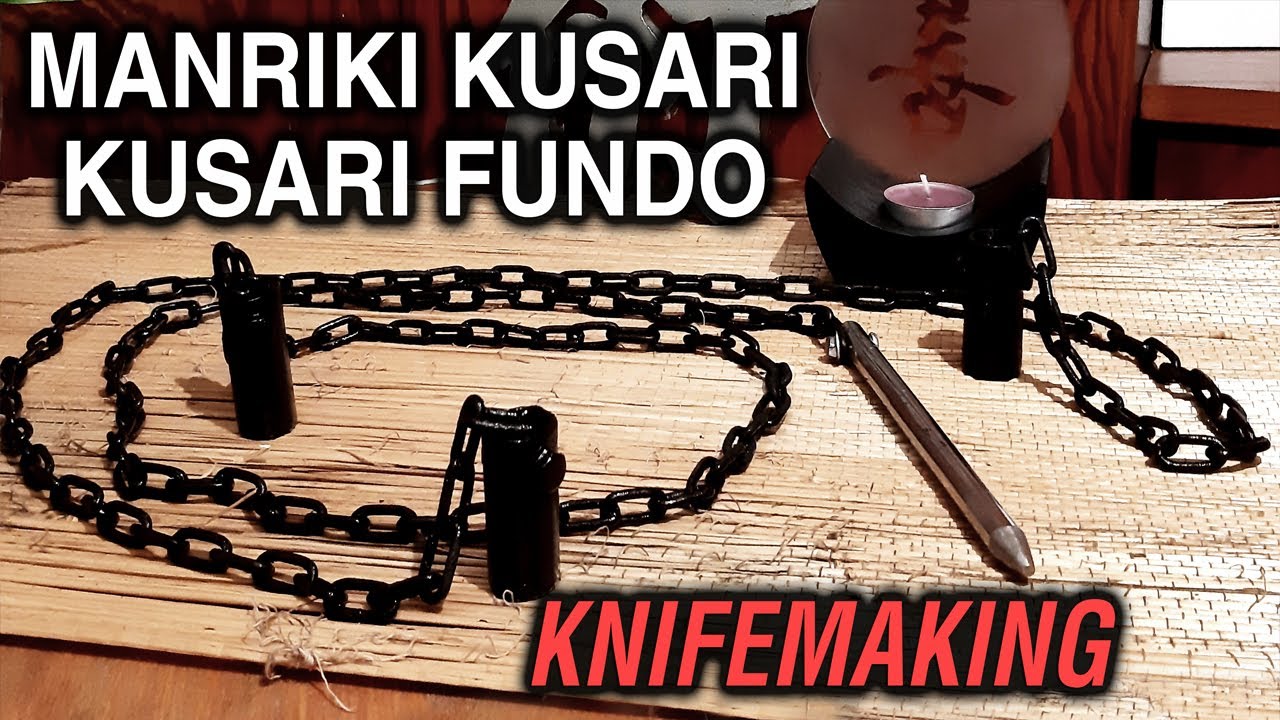 MANRIKI KUSARI / KUSARI FUNDO / KUBOTAN - BROŃ NINJA, NINJA WEAPON - KNIFEMAKING - BLACKSMITH