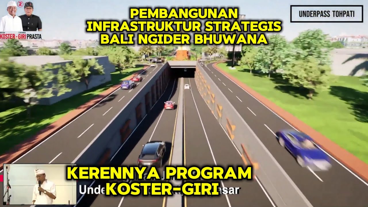 KEREN! KOSTER-GIRI BANGUN INFRASTRUKTUR STRATEGIS BALI NGIDER BHUWANA! HABIS 5 T, DUITNYA DARI SINI