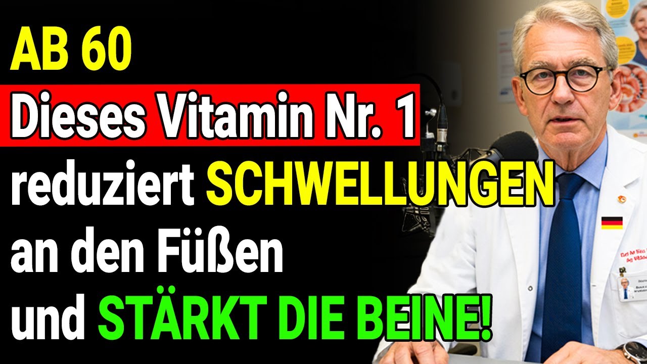 Über 60? Dieses Nummer-1-Vitamin stärkt Ihre Beine und lindert Schmerzen beim Gehen!