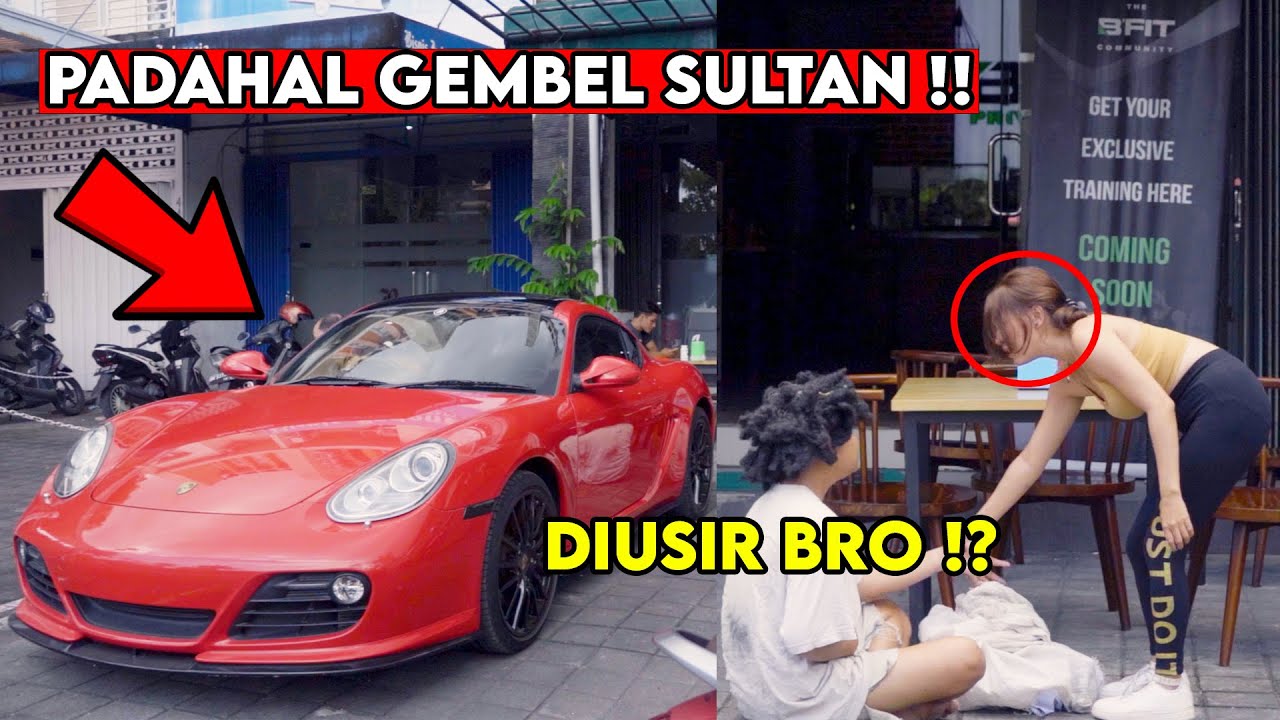 AWALNYA SIH GEMBEL KELAPARAN !? Lihat akhirnya.....