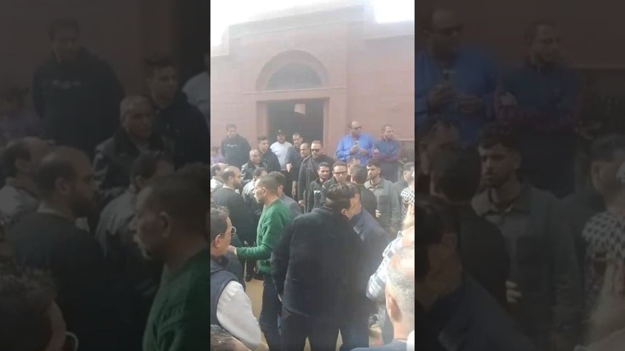 لحظات صعبة لا تنسى الوداع الأخير لوالدة المطرب رضا البحراوي