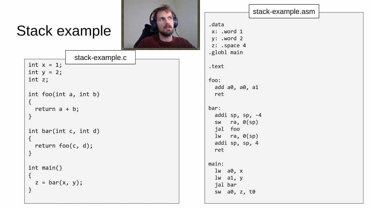 [CASS] Exercise Session 3: Functions and the stack