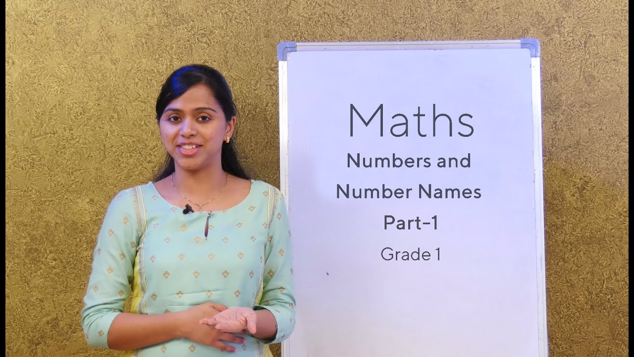 Grade 1|| MATHS || Unit 2- Numbers And Number Names Part-1