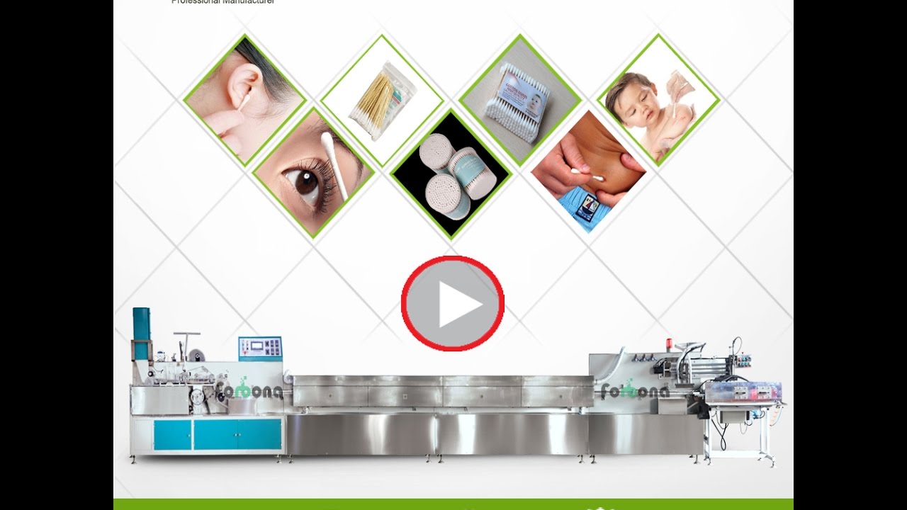 forbona medical cotton swab machine