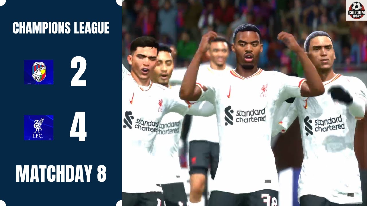Viktoria Plzen vs Liverpool