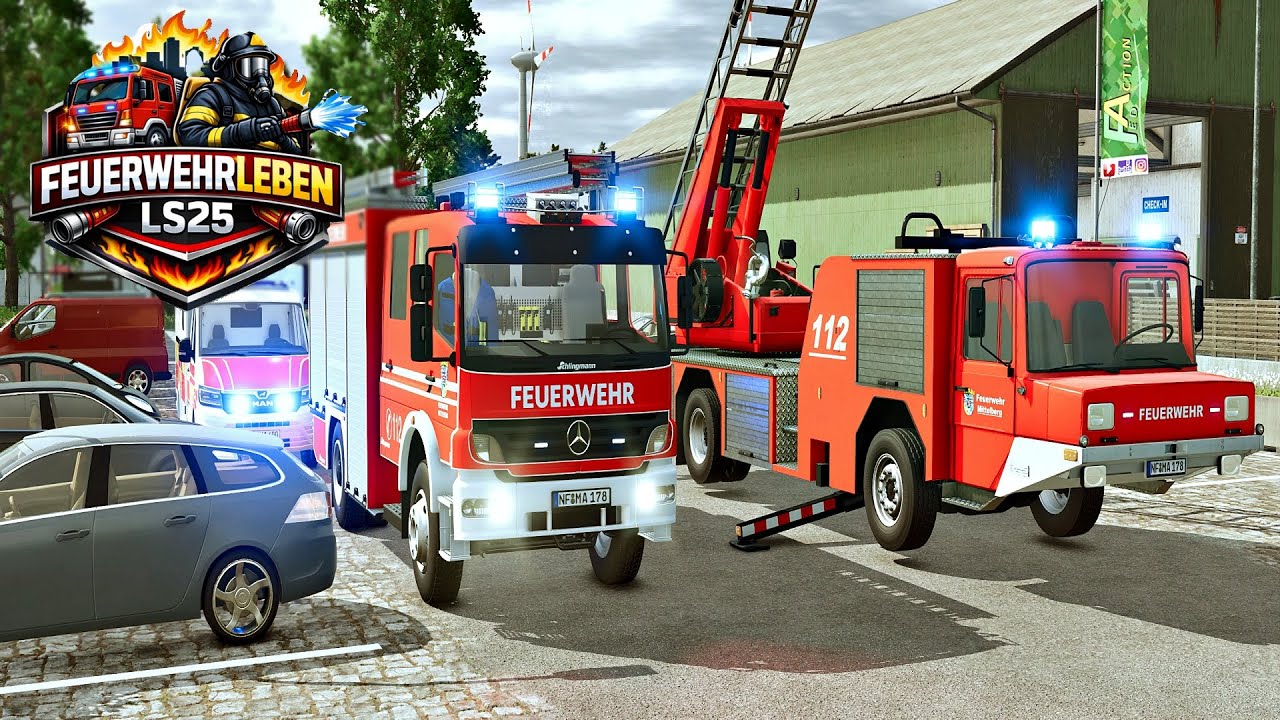 LS25 - ERSTER EINSATZ der Berufsfeuerwehr 🚒 | #03