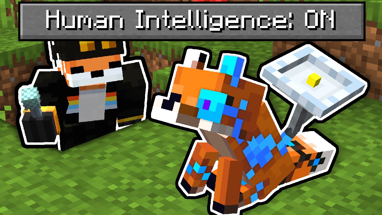 I Made Minecraft Foxes TRULY alive...