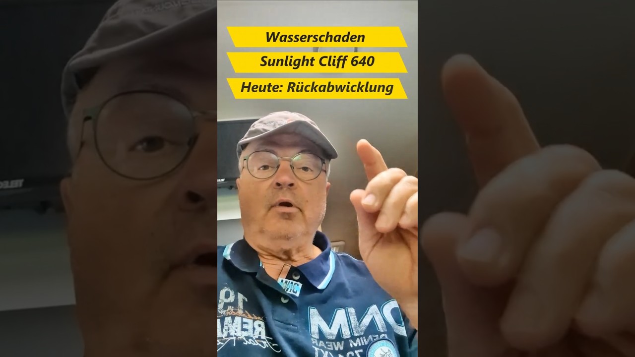 Tsch&uuml;ss Cliff - R&uuml;ckgabe unseres Wohnmobils nach Wasserschaden mit Schimmelbefall - Gute Einigung