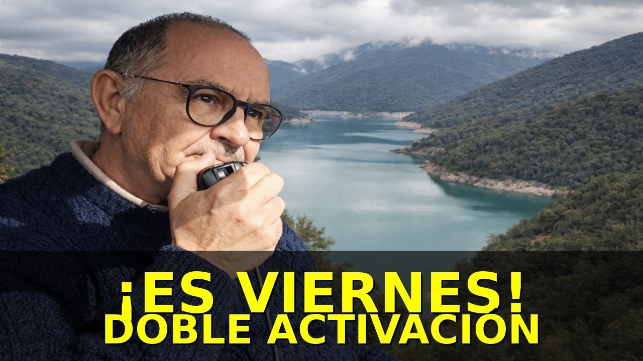 Viernes sin oficina, con antena y pile-up