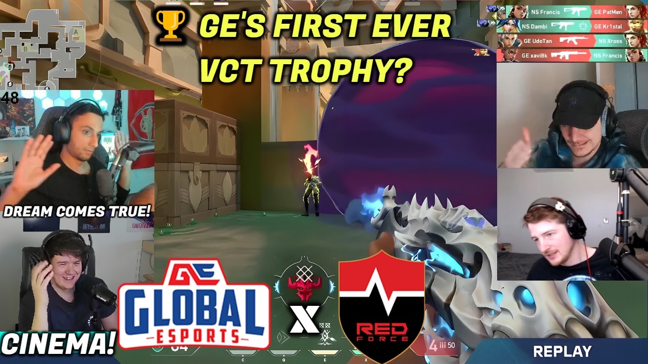 48 Minutes of Streamers React to GE vs NS INSANE Moments in VCT Pacific Stage 2 Grand Finals