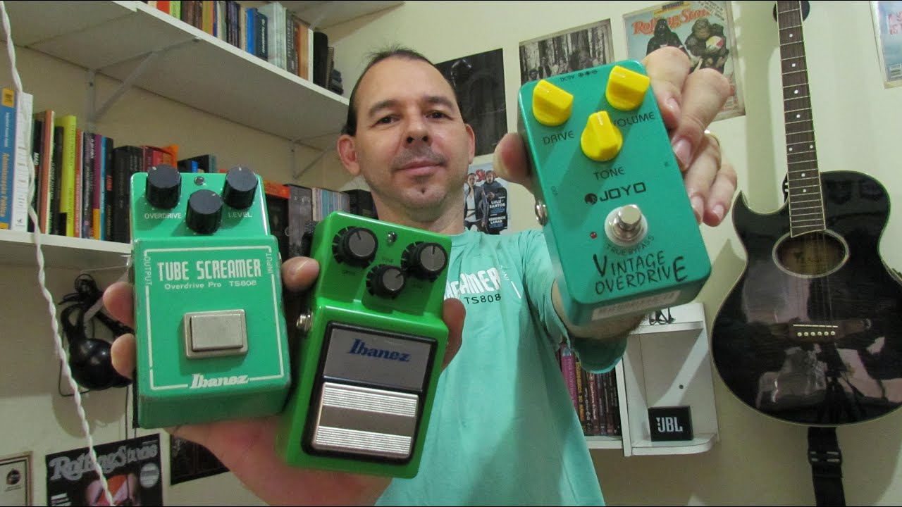 TS9 x TS808 x Joyo Vintage Overdrive (Tube Screamer shootout)