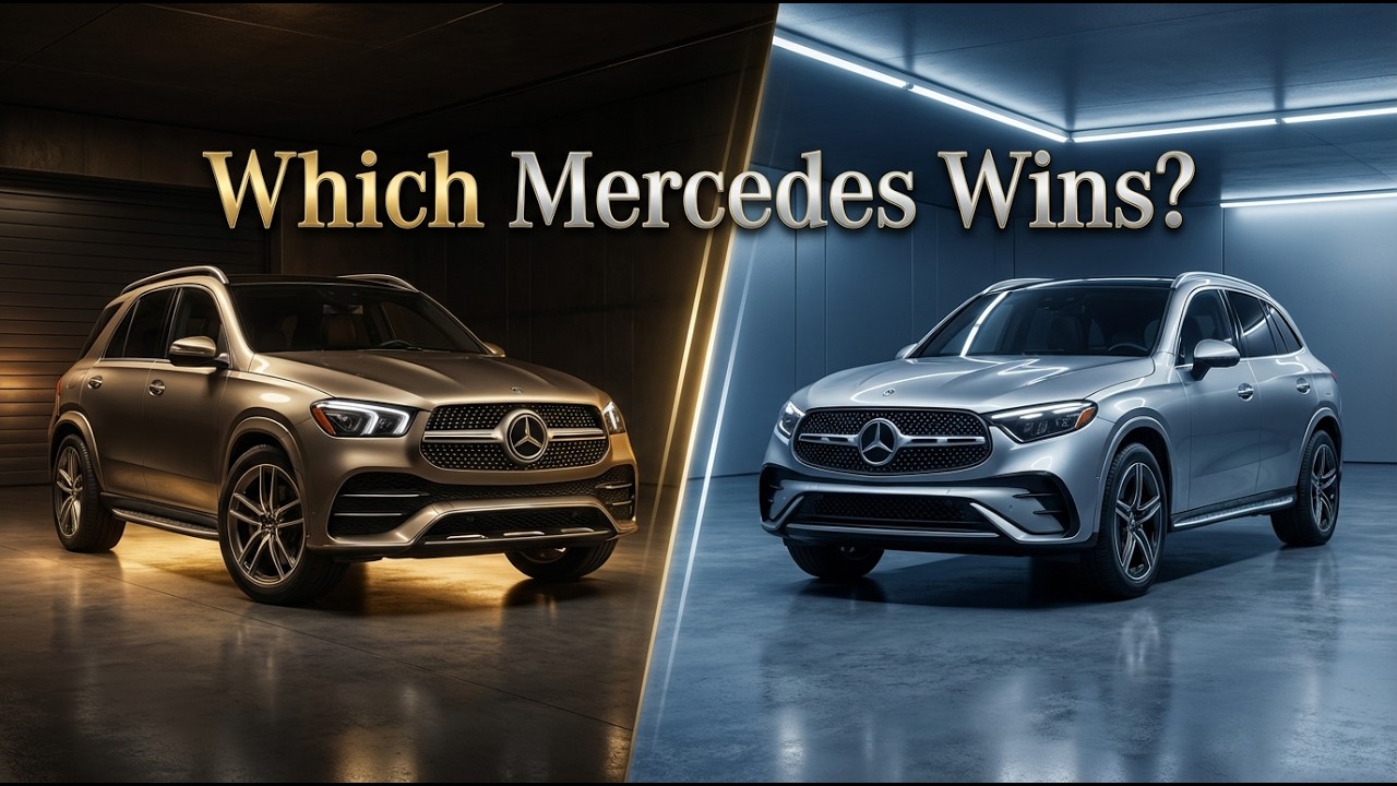 Mercedes GLE vs Mercedes GLC 2025 — Same Brand, BIG Difference!