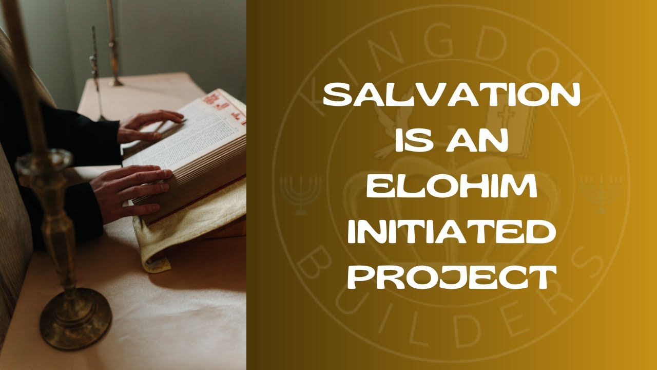 Why did God initiate salvation for mankind?