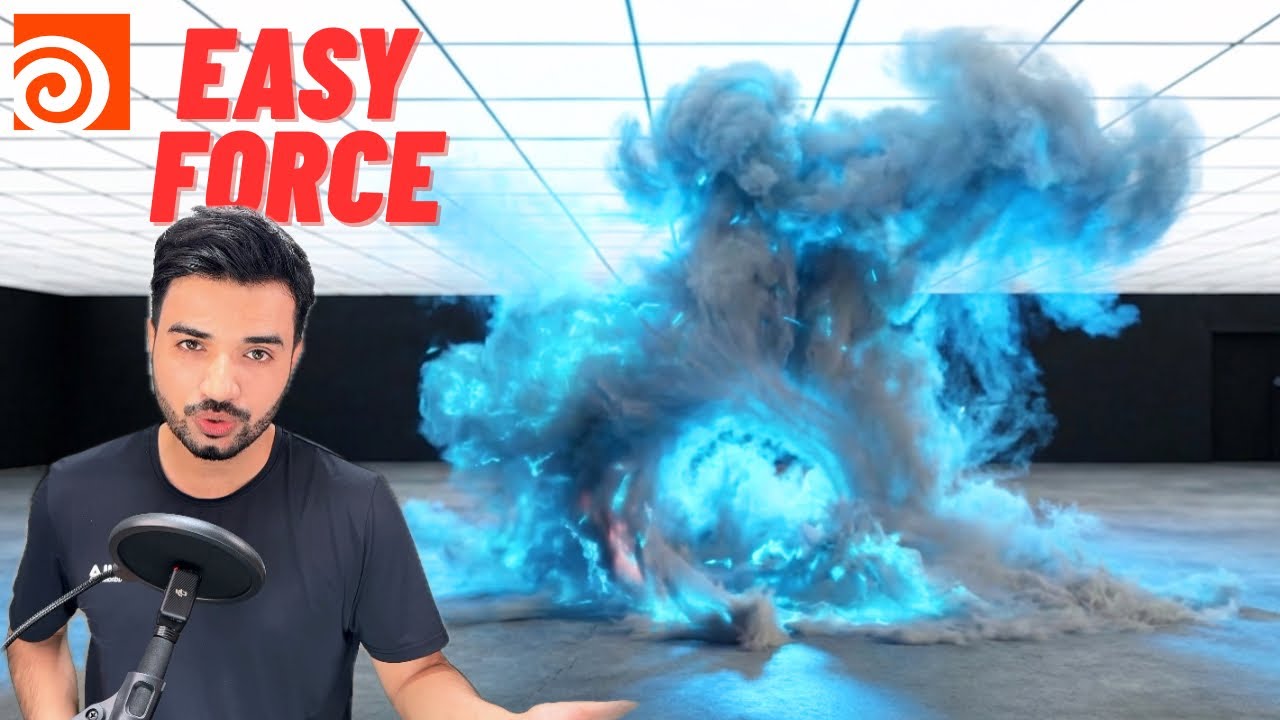 Create Amazing Pyro Particle Sim using SparkX in Houdini 21
