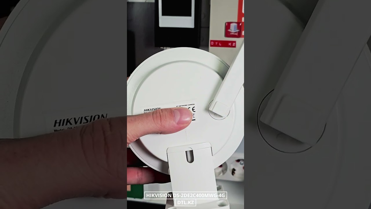 Hikvision DS-2DE2C400MWG-4G - уличная поворотная 4G камера - 4 Мп - 2.8 мм - 94° - MicroSD до 512 Гб