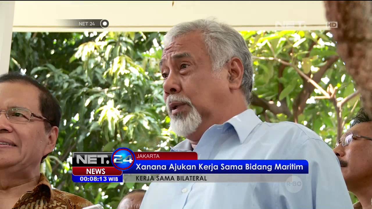 Kerjasama Bilateral, Xanana Gusmao Menemui Rizal Ramli - NET24