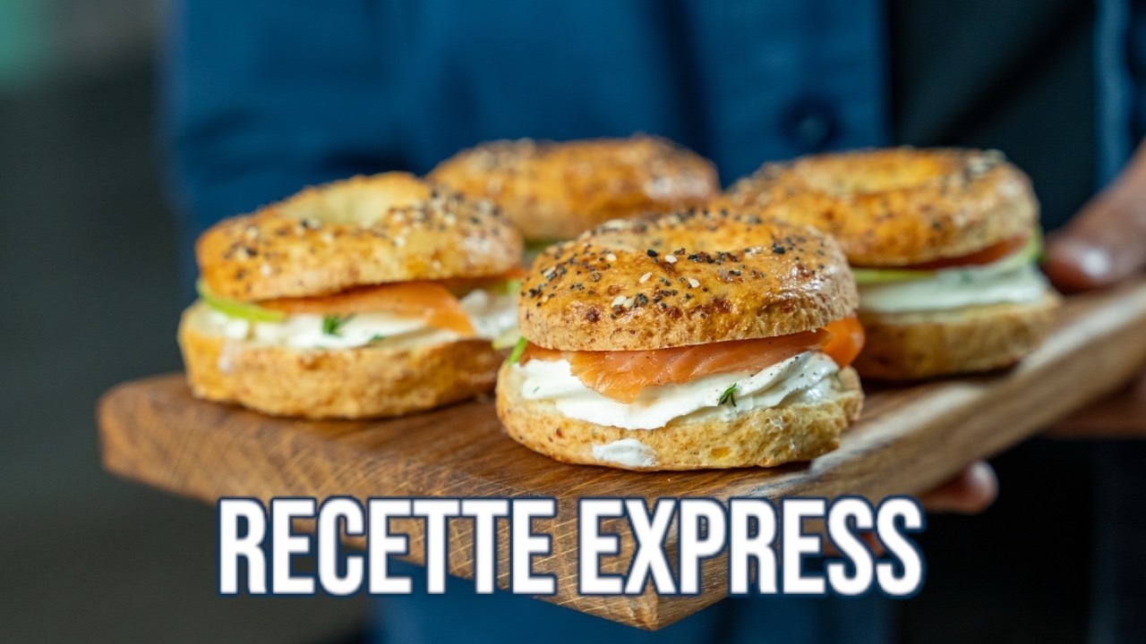 Des bagels faciles en quelques minutes pour un apéro de noël ?