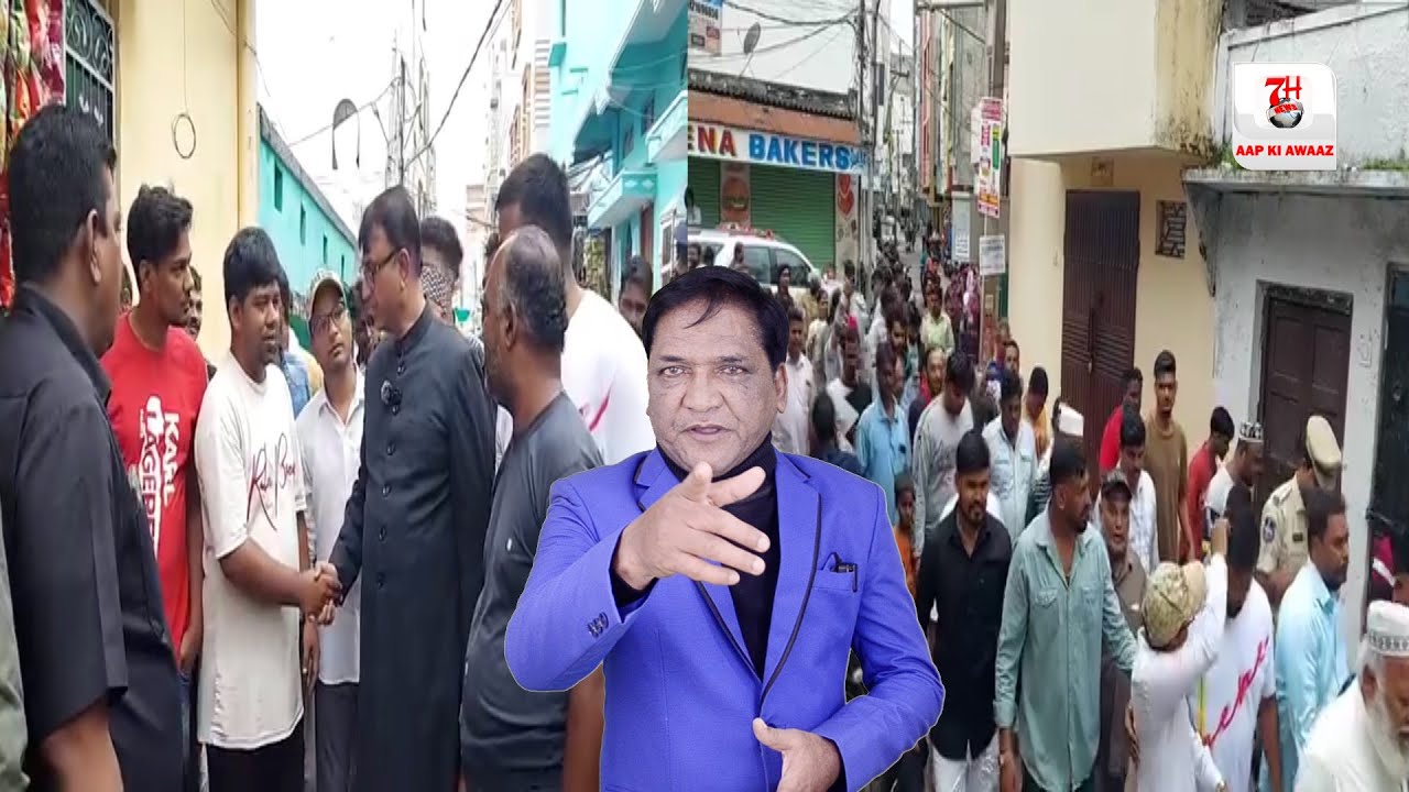 Amjad Ullah Khan Ne Yakutpura Constituency Ka Paidal Daura Kiya | 7h Tv News |