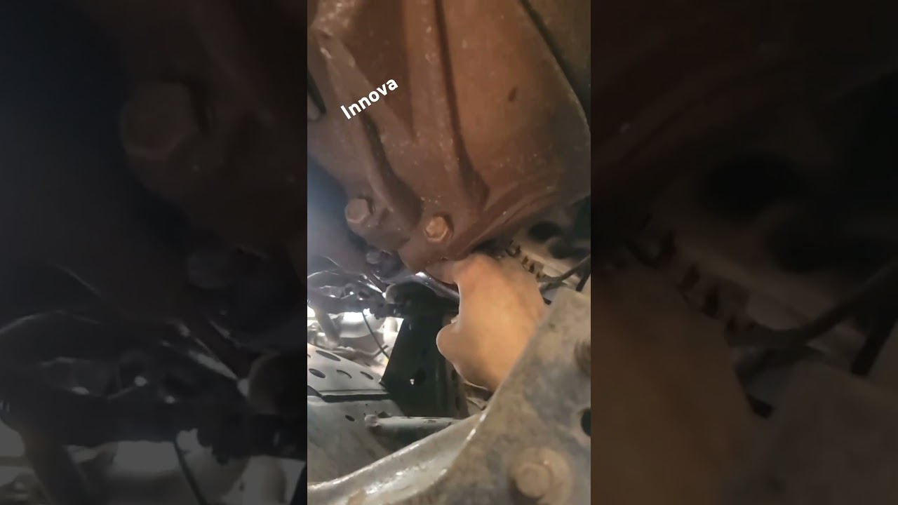 toyota innova starter motor removal and repair 