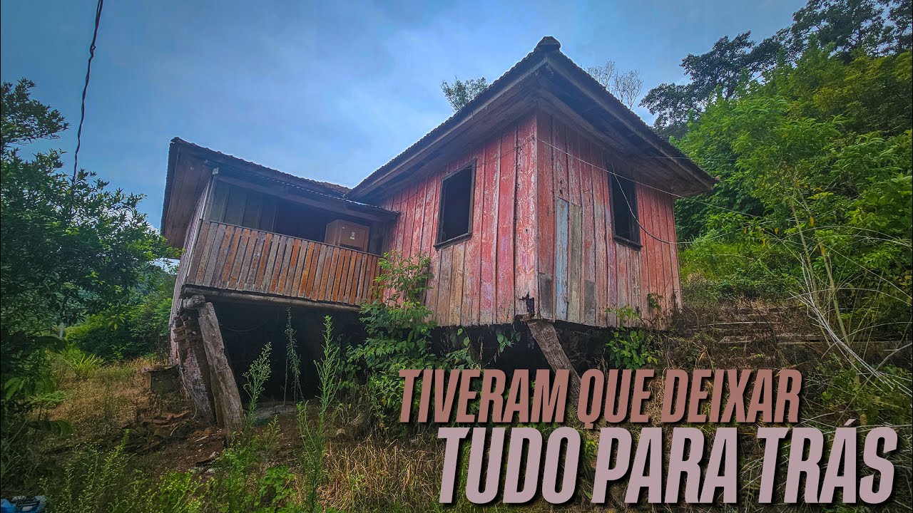 É DE CHORAR A SITUAÇÃO EM QUE VIVEM ESSAS PESSOAS! (TIVERAM QUE DEIXAR TUDO E IR EMBORA)