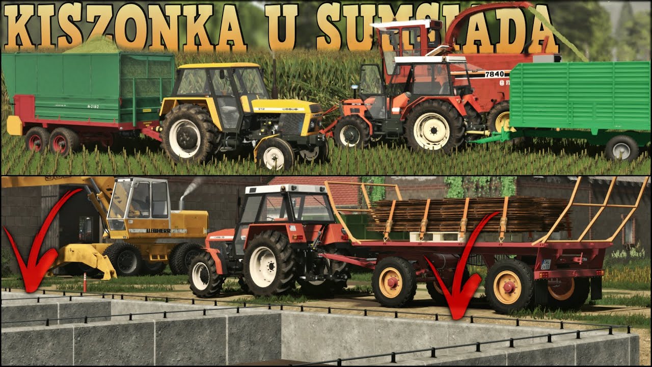Kiszonka U Sumsiada - Jedziemy Pomagać! 🔥 Fundamenty Już Są! 😱 