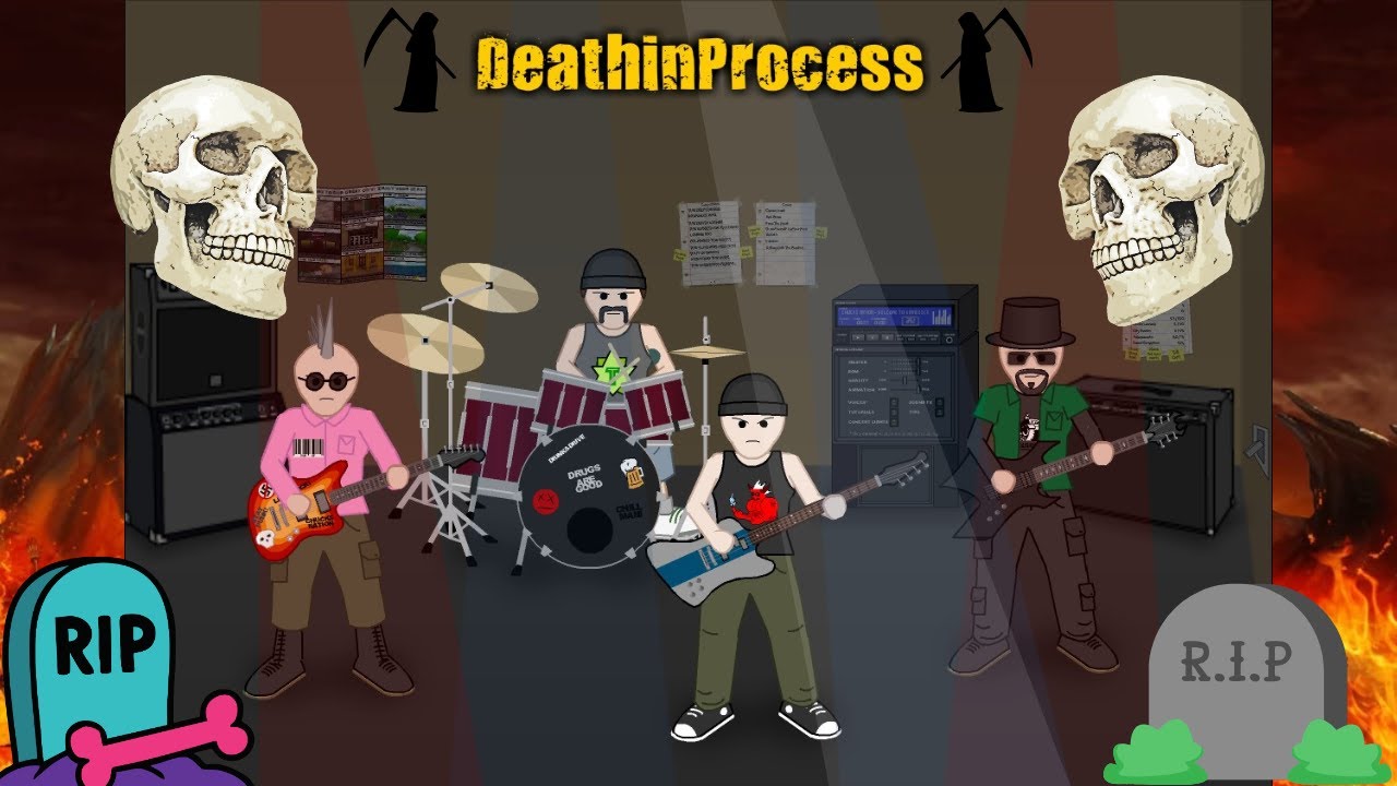 The Darkness Prevail - Death in Process (Full Album)