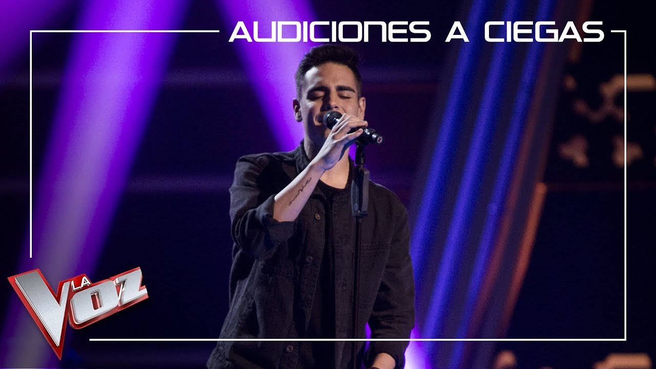 Juanjo García canta 'Y ahora' | Audiciones a ciegas | La Voz Antena 3 2019