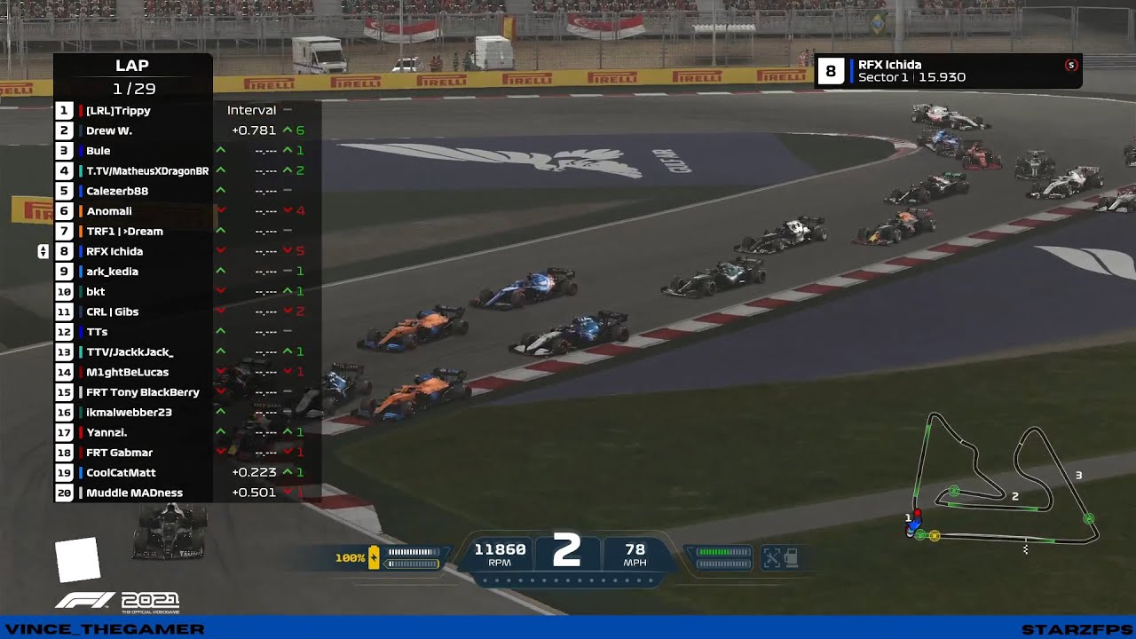 Champs Racing League | DIV 2 | 3rd Season | Sakhir , Bahrain | F1Laps.com