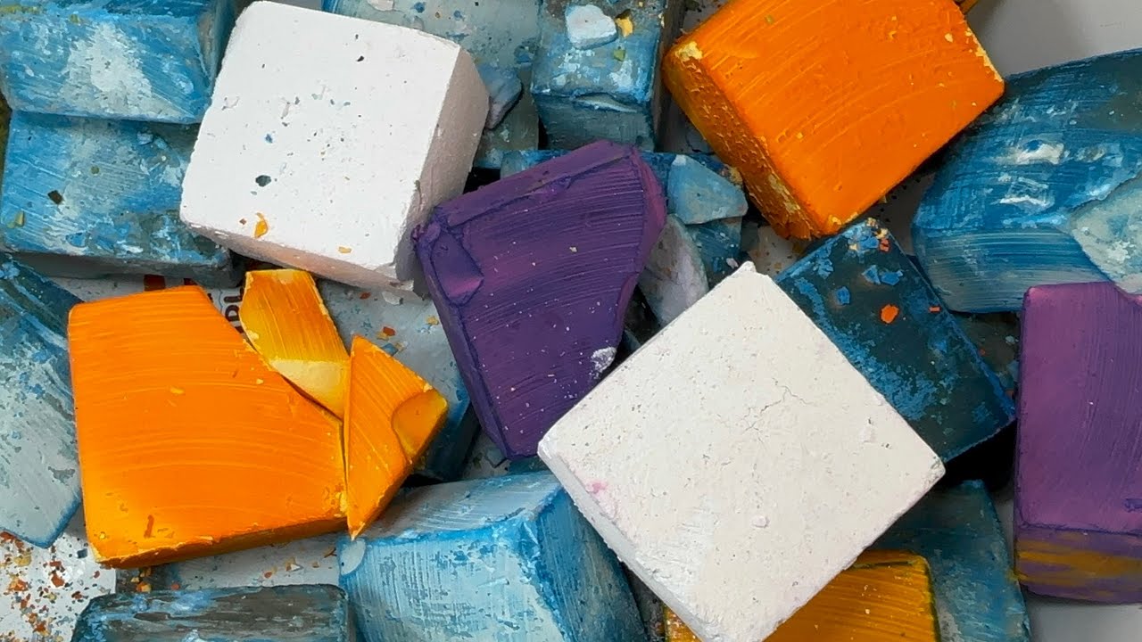 Dyed Chalk | Day 14 Ramadhan | Oddly Satisfying 