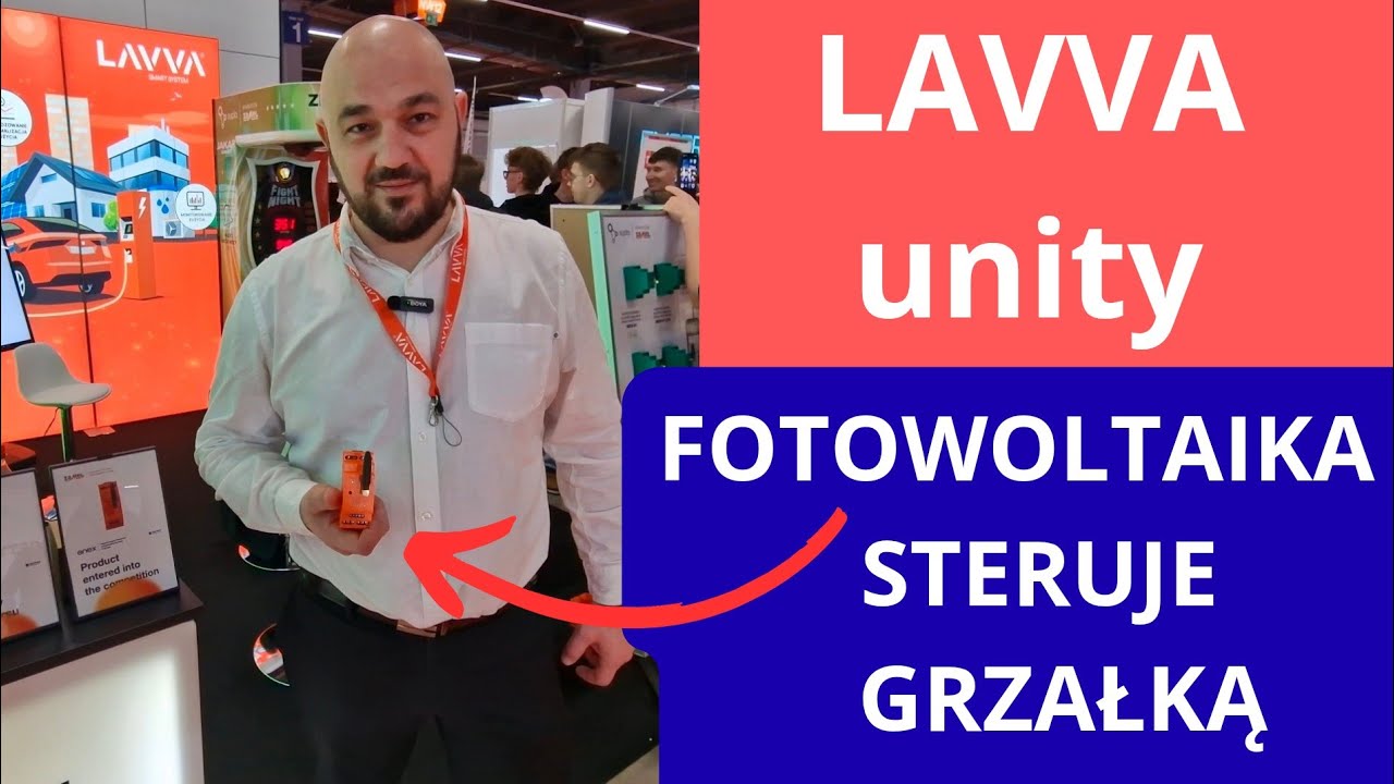 LAVVA unity  Automatycznie Sterowanie Grzałką  z Fotowoltaiki. Zamel. 
