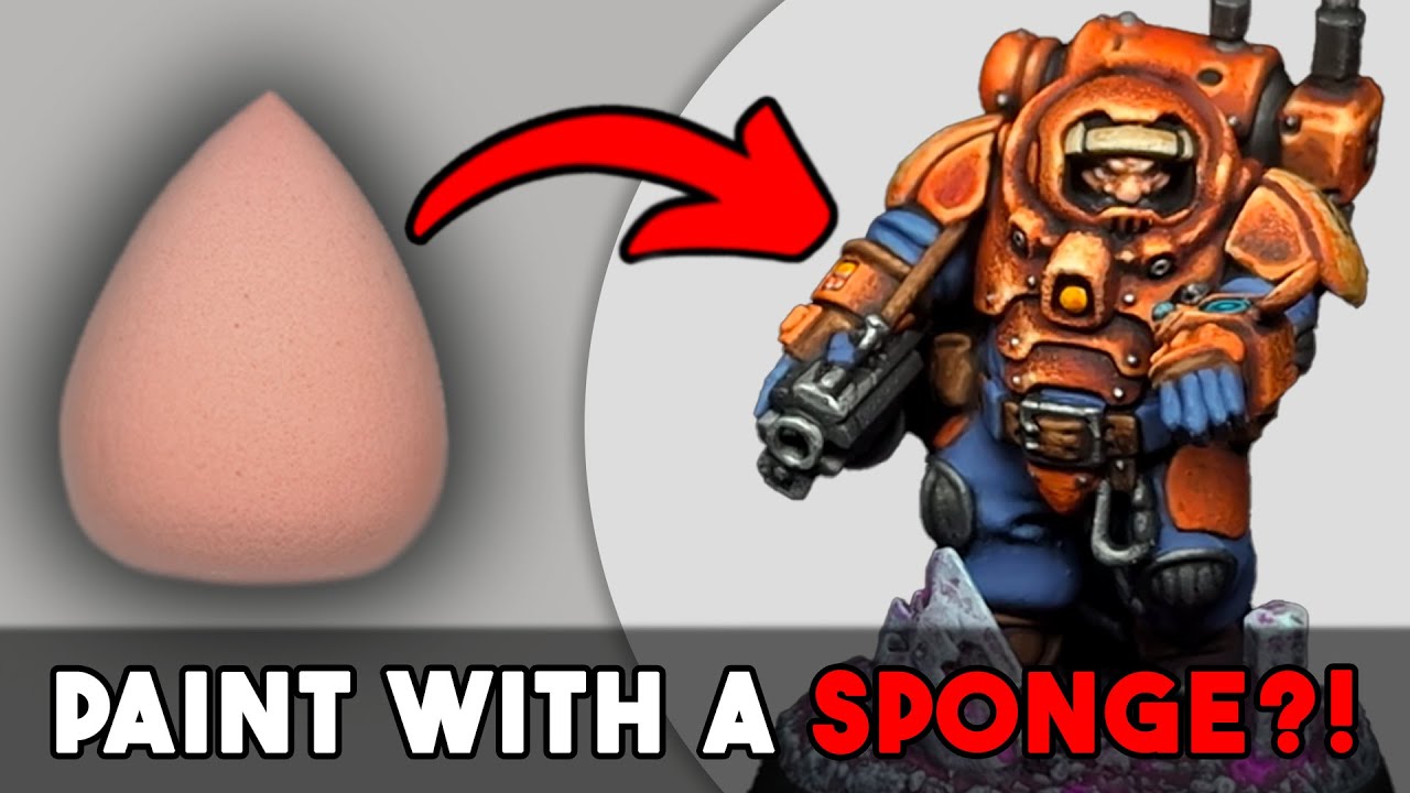 How to Paint TRANS-HYPERIAN ALLIANCE | Leagues of Votann | WARHAMMER 40k | Sponging